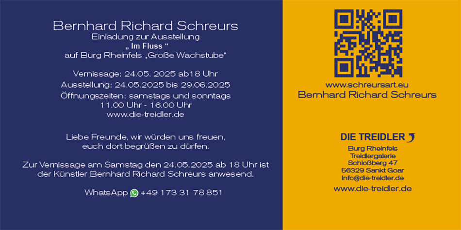 Einladung zur Ausstellung 2025